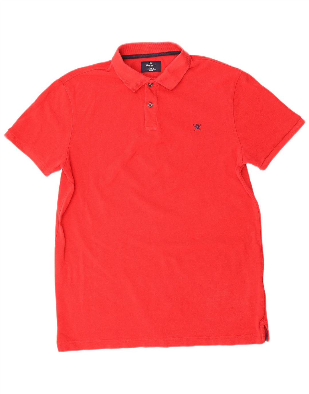 Hackett Polo Classic Fit De Algodón Rojo Medio | Hombre