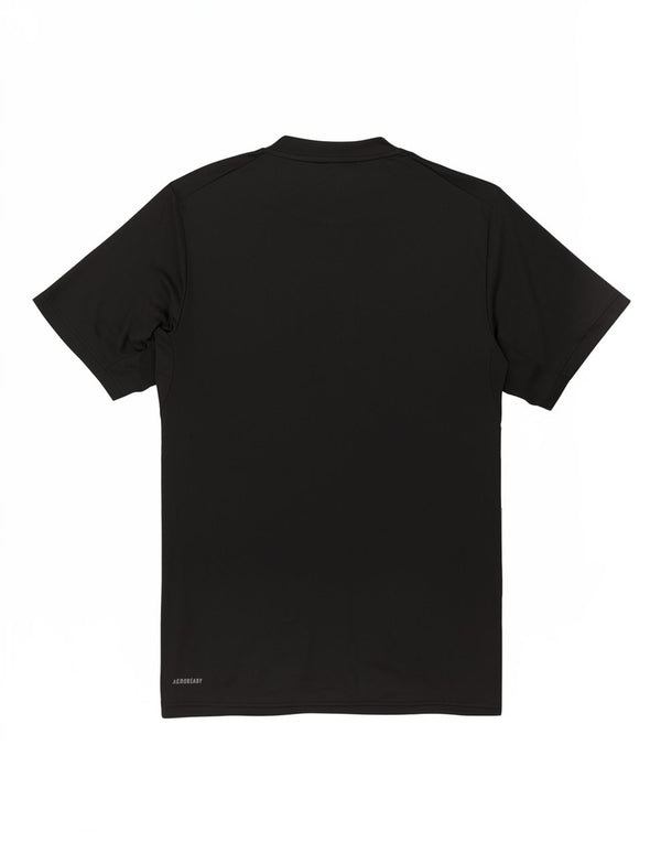 Adidas Hombre Camiseta Top Medium Negro Poliéster Deportes