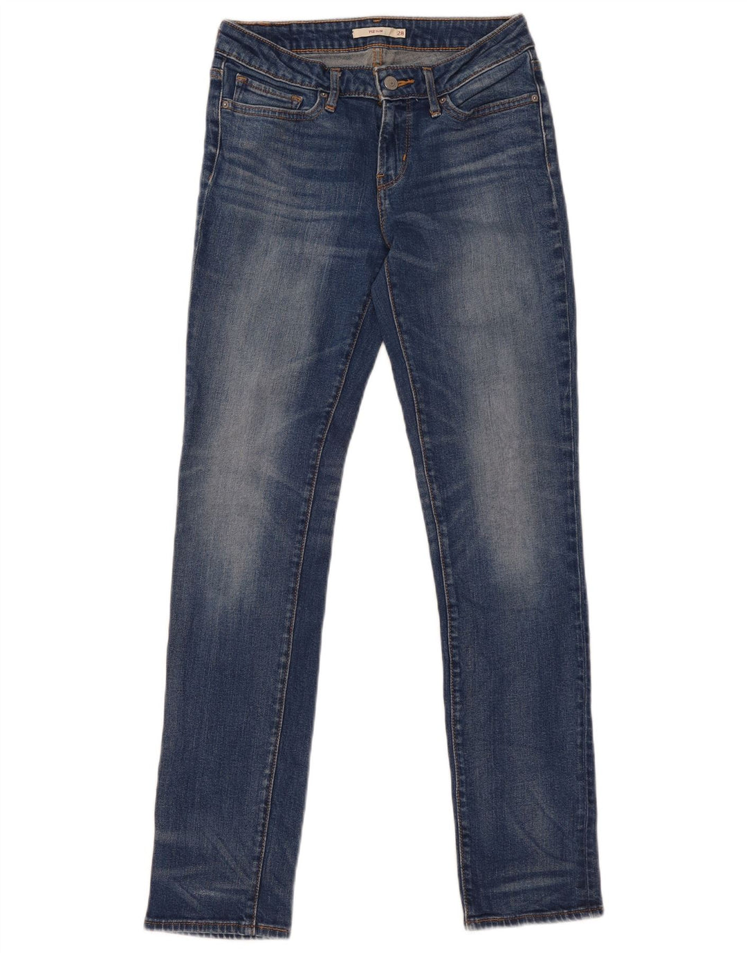 Vaqueros Levi's 712 Slim para mujer W28 L31 Azul