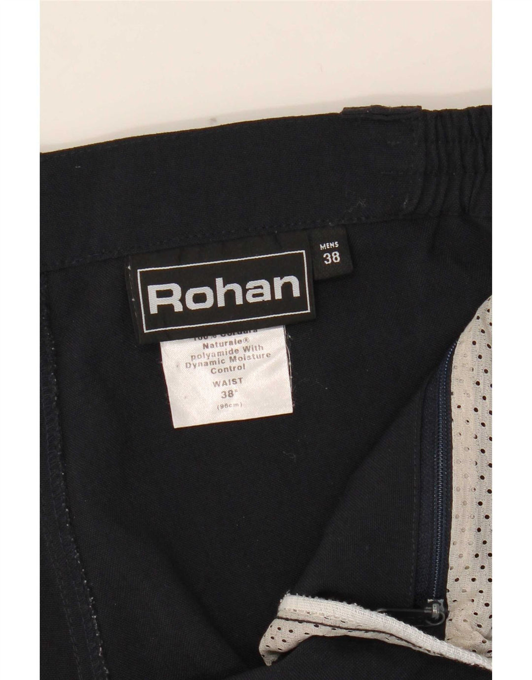 Rohan Mens Pegged Chino Pantalones W38 L31 Azul Marino