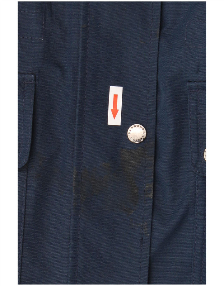 Barbour Chaqueta utilitaria con capucha para mujer Reino Unido 44 Grande Azul marino