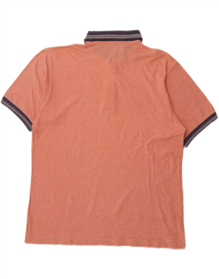 SERGIO TACCHINI Polo Hombre Grande Rosa Algodón