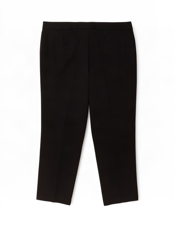 Marks & Spencer Pantalones de traje rectos para mujer UK 46 Large W36 L26 Negro