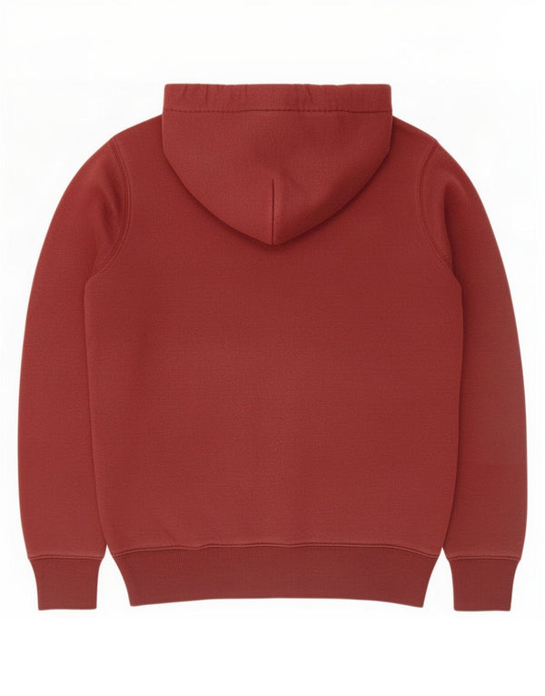 Jack Wills Jersey con capucha de gran tamaño para mujer con gráfico UK 6 XS Algodón burdeos