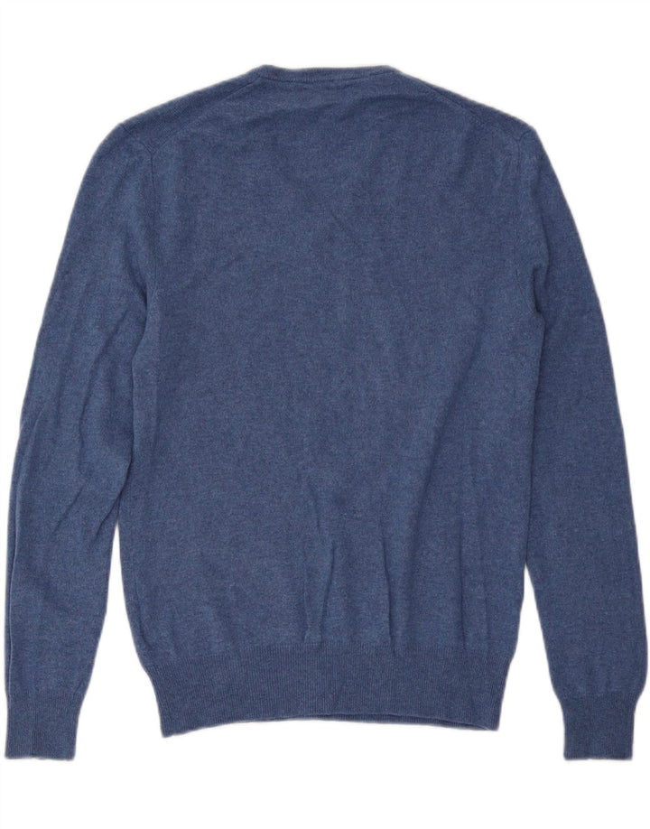 Polo Ralph Lauren Jersey con cuello en V para hombre de lana azul medio
