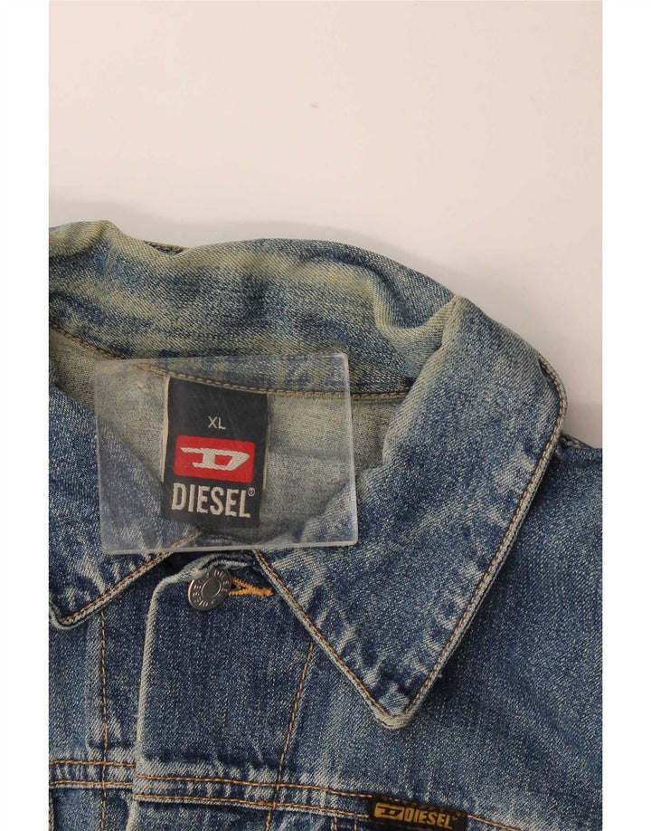 Diesel Chaqueta Vaquera Niño 11-12 Años XL Algodón Azul