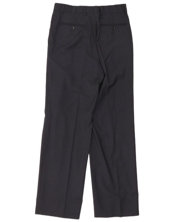 Armani Mens Pegged Casual Pantalones IT 46 Pequeño W28 L29 Negro