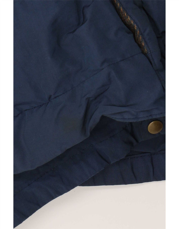 Woolrich Chaqueta Bomber para Hombre UK 40 Grande Algodón Azul Marino
