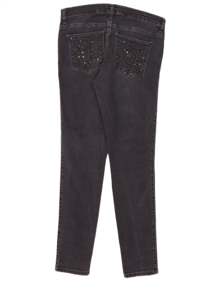 Vaqueros Guess Mujer Skinny W30 L30 Algodón Gris