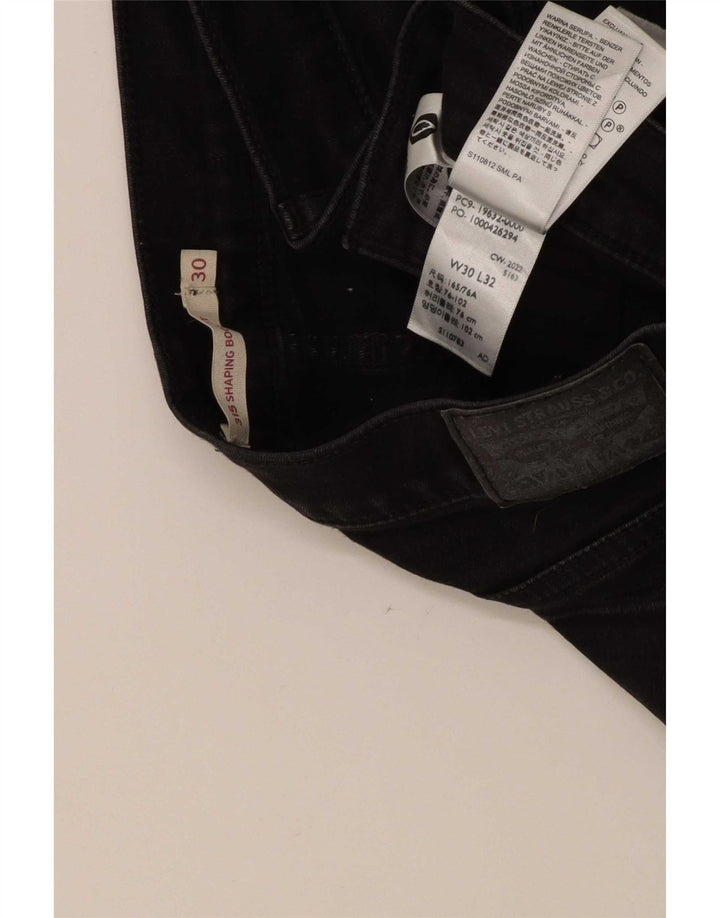 Levi's Jeans 315 Bootcut para mujer W30 L32 Algodón negro