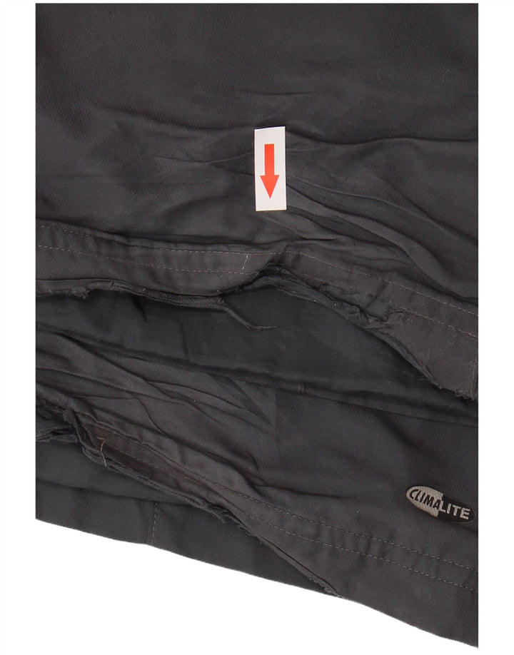 Adidas Mujer Climalite Chándal Pantalones UK 12 Mediano Negro Poliéster