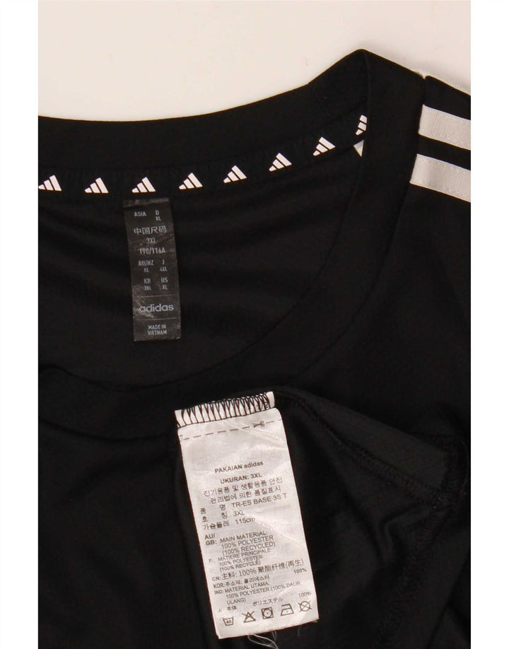 Camiseta Adidas Hombre Top XL Poliéster Negro