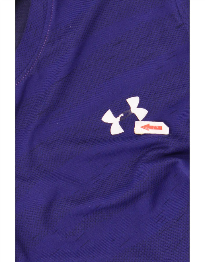Camiseta Under Armour Hombre Top Medium Azul Marino Rayas