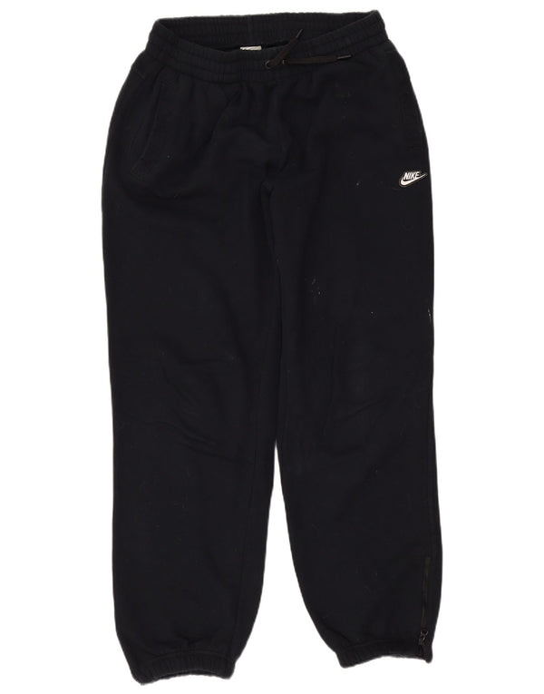 Nike - Pantalones de chándal para mujer, talla 40, talla mediana, color azul marino, algodón