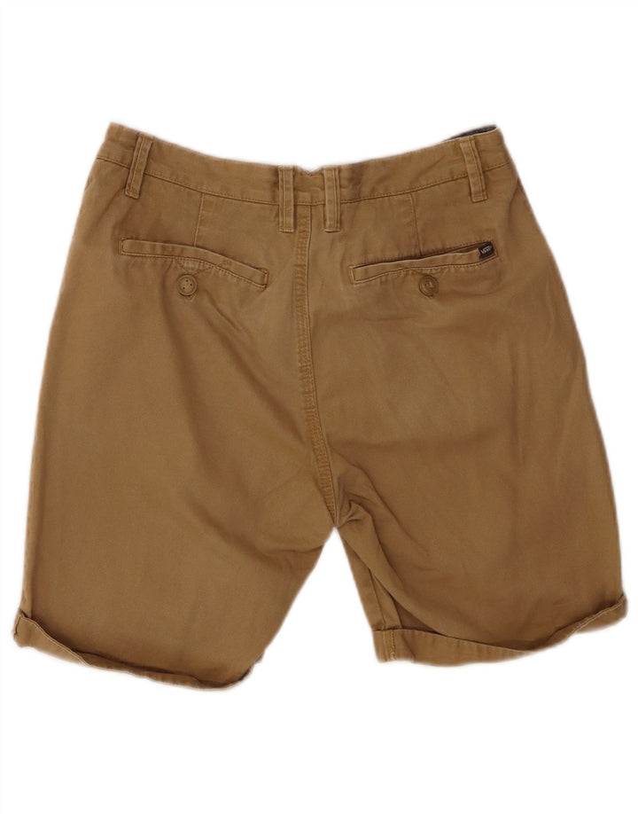 VANS Mens Chino Shorts W30 Medium Brown Cotton