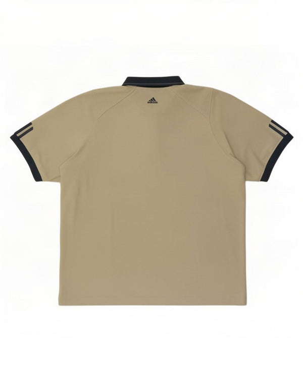 Adidas Polo Hombre UK 48/50 XL Verde Colorblock Poliéster