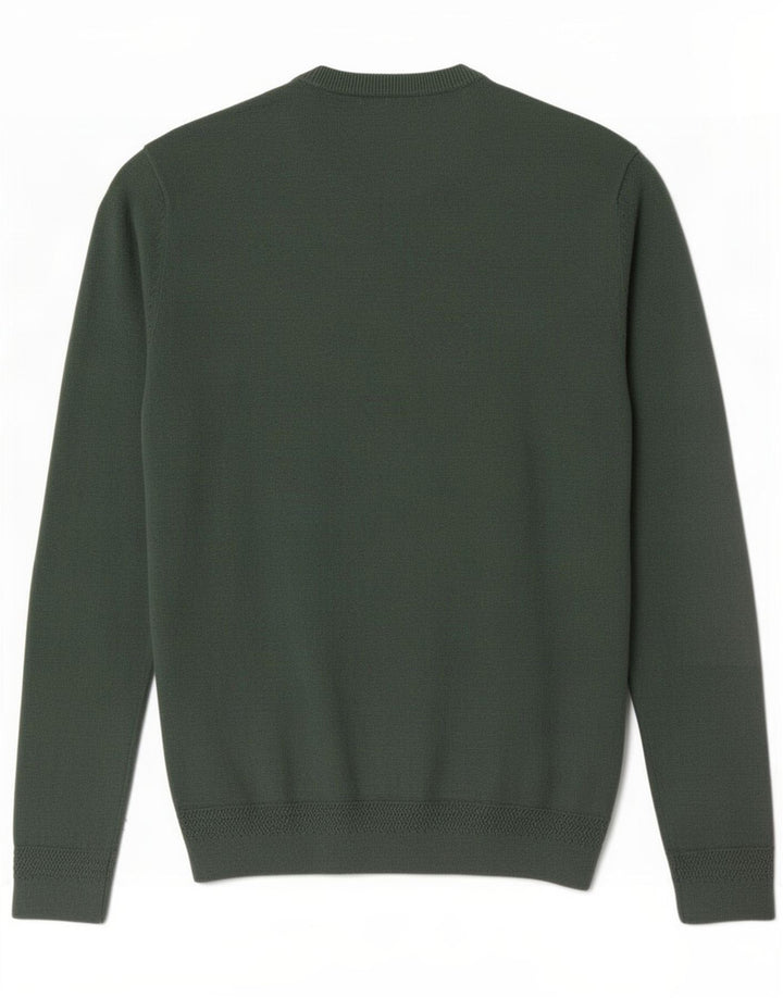 Jack Wills Jersey De Cuello Redondo Para Hombre Pequeño Algodón Verde
