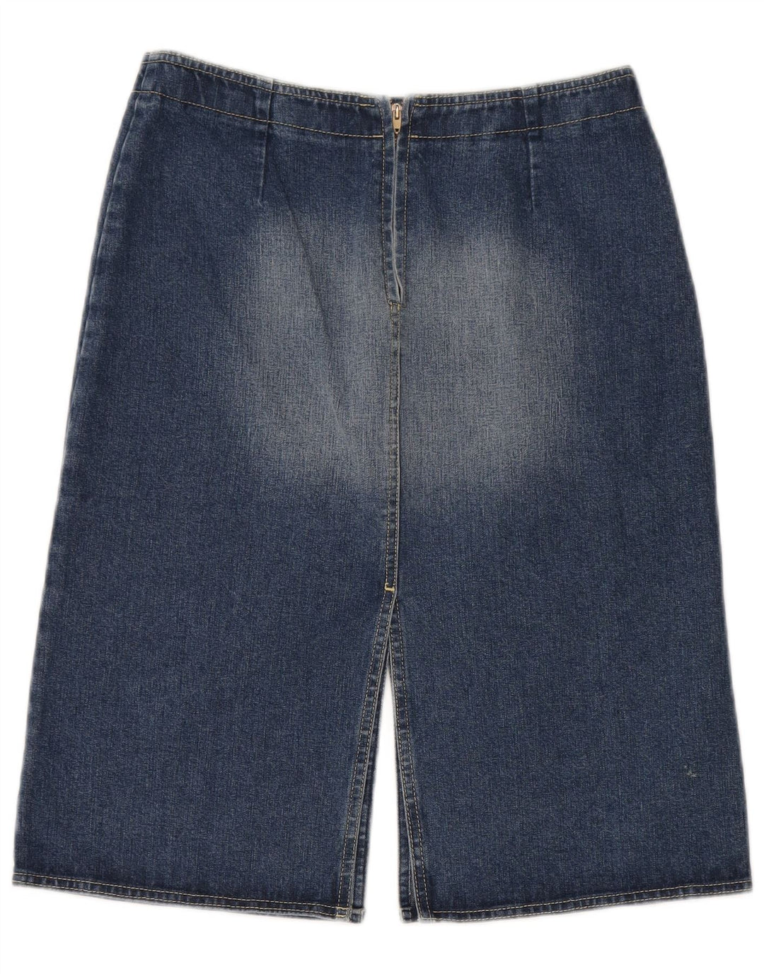 Nuevo Falda Vaquera Penny Mujer Mediana W28 Algodón Azul