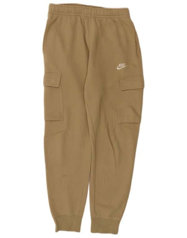 Nike Hombre Cargo Chándal Pantalones Joggers Small Beige Algodón