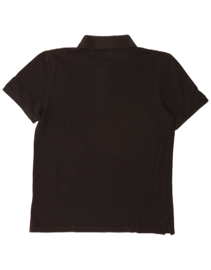 Polo Hugo Boss Hombre Algodón Negro Medio