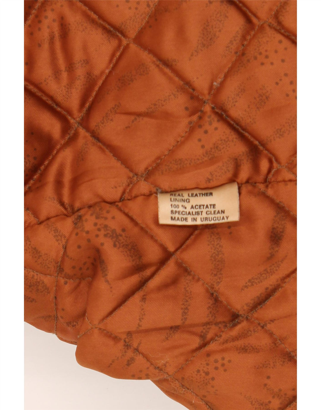 Vintage chaqueta de cuero para hombre Reino Unido 42 XL cuero caqui