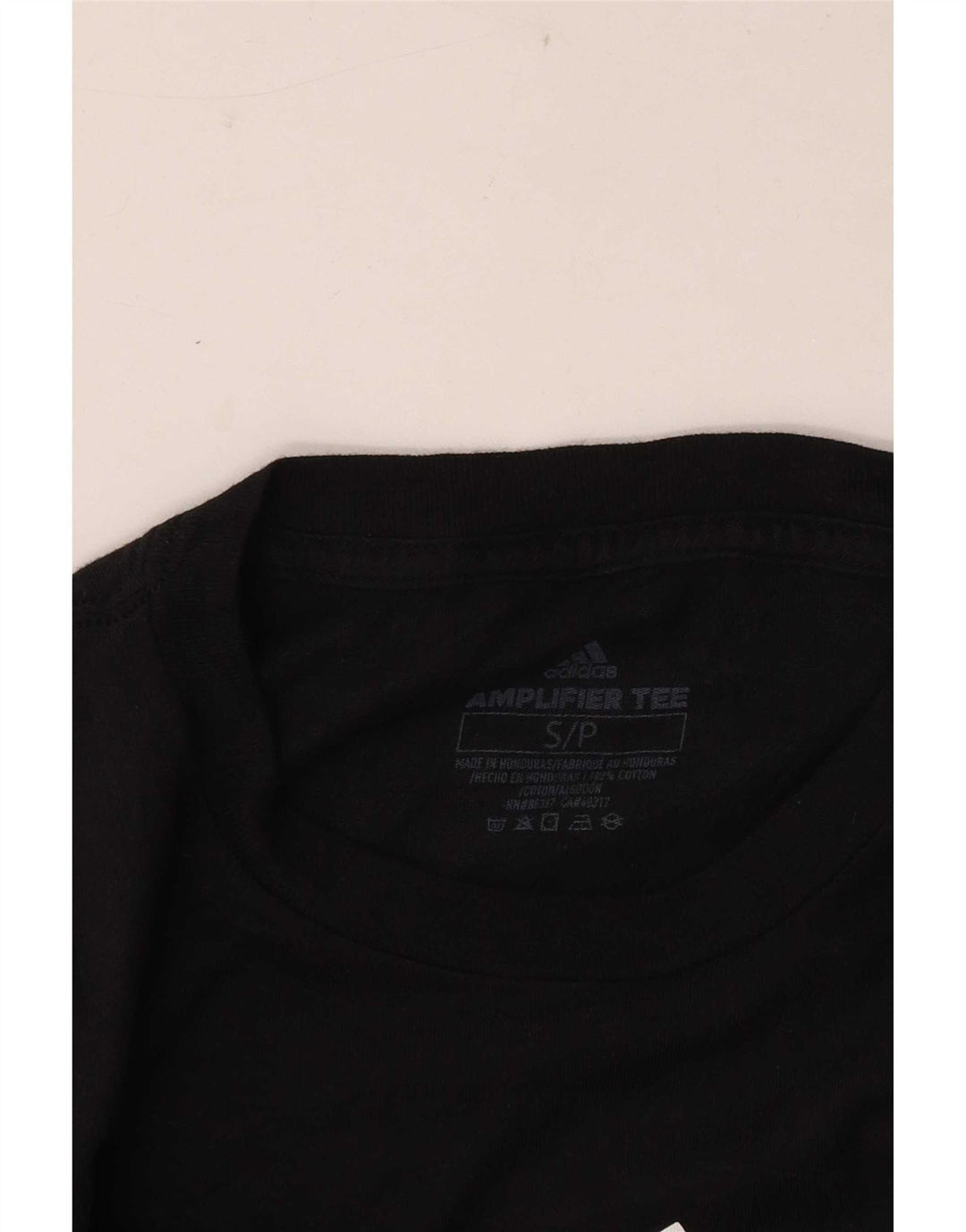 Adidas Mens Graphic Top Manga Larga Pequeño Algodón Negro