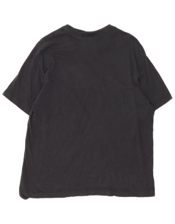 Adidas Camiseta Mujer Top UK 40 Grande Algodón Negro