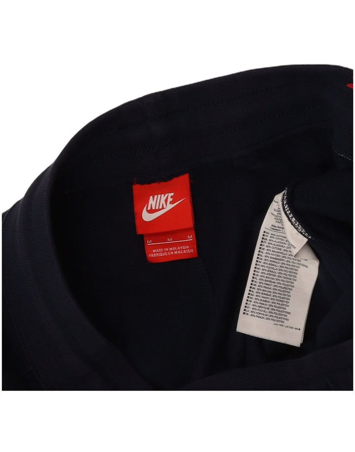 NIKE Hombre Air Graphic Pantalones de Chándal Joggers Medium Azul Marino Algodón