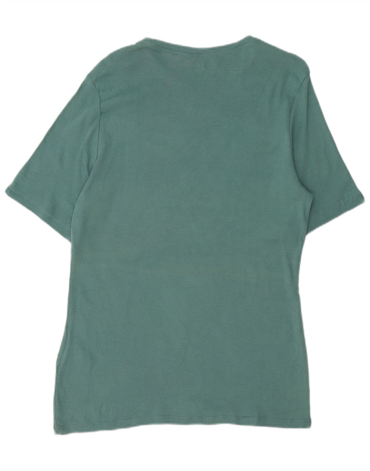 Eddie Bauer Camiseta alta para hombre Top grande de algodón verde