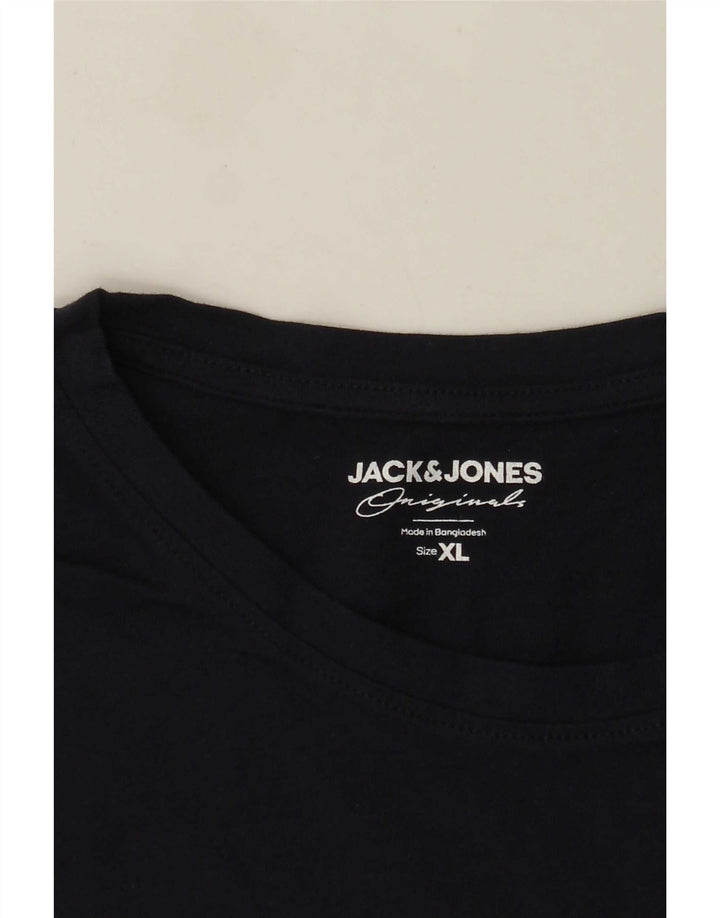 Camiseta Jack & Jones Hombre Top XL Azul Marino