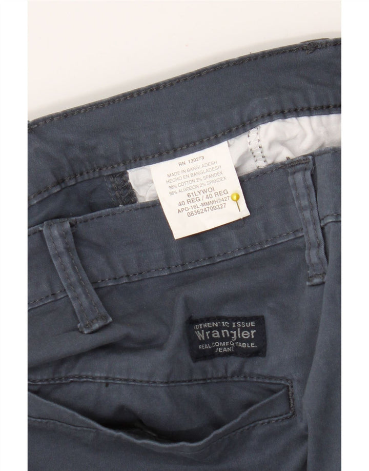 Wrangler Pantalones cortos cargo para hombre W40 XL Algodón azul marino