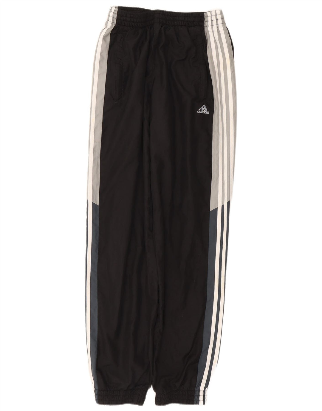 Adidas Hombre Pantalones De Chándal Joggers Small Negro Colorblock Poliéster
