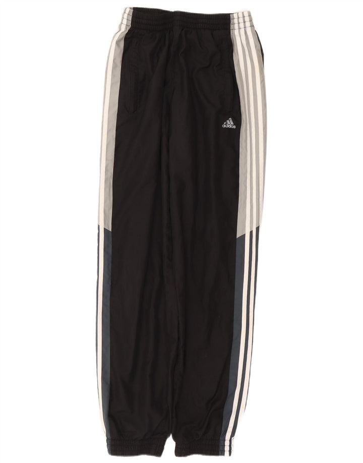 Adidas Hombre Pantalones De Chándal Joggers Small Negro Colorblock Poliéster
