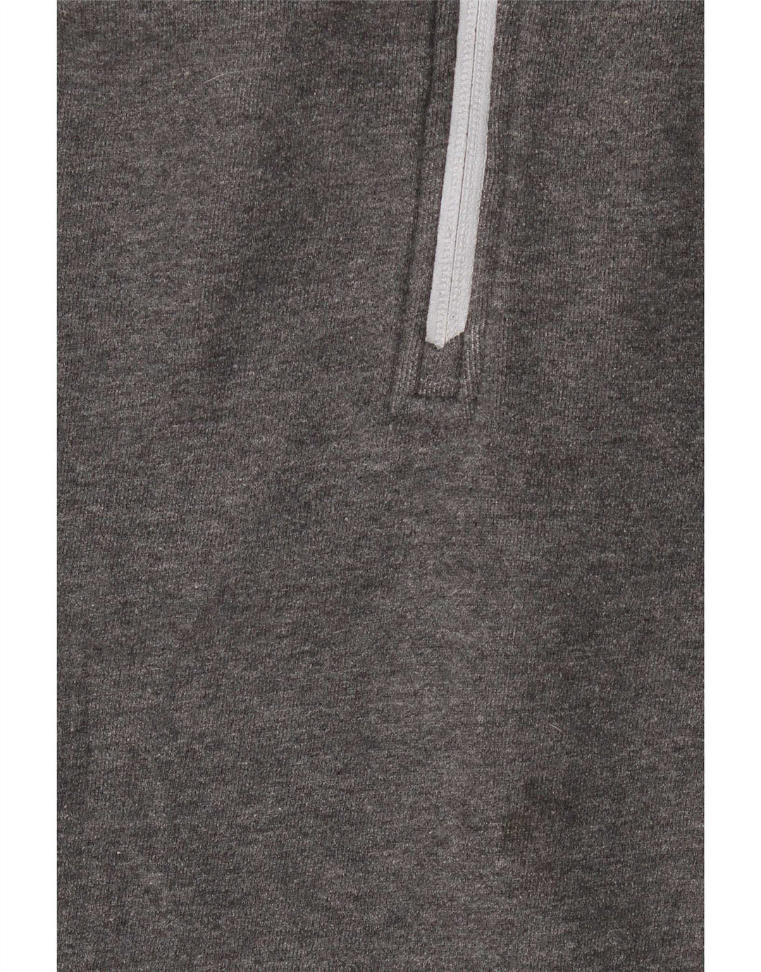 Lotto Hombre Sudadera Con Cremallera Y Cuello Jersey Small Gris Algodón