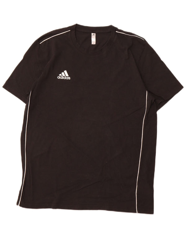 ADIDAS Camiseta Hombre Top Grande Algodón Negro