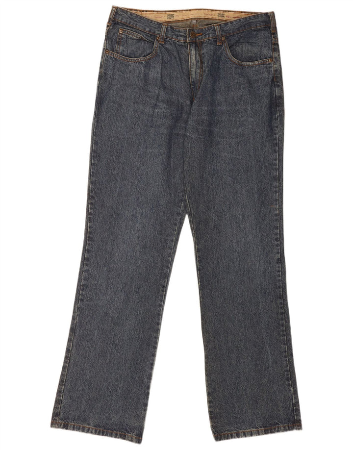 Vaqueros rectos para hombre Rivers W36 L33 Algodón azul