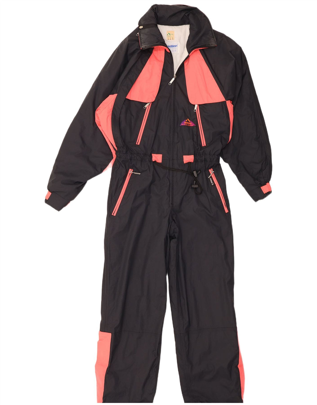 Mono de esquí para mujer Aesse IT 44 Medium Black Colourblock Poliéster