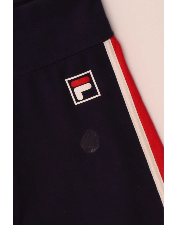 Fila Leggings para mujer UK 10 Small Azul marino Colorblock