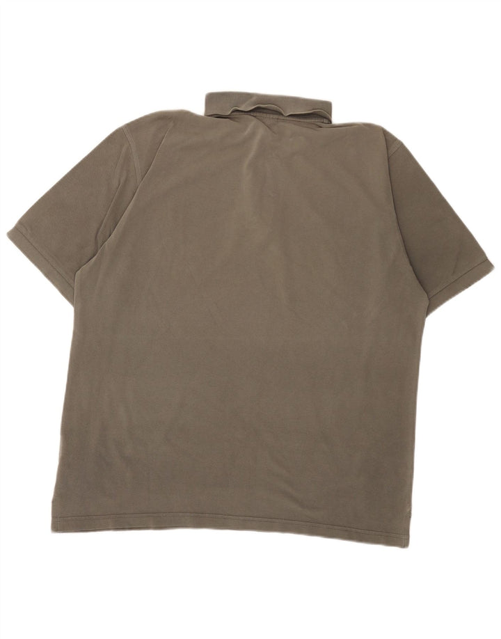 Polo Invicta para hombre de algodón gris grande