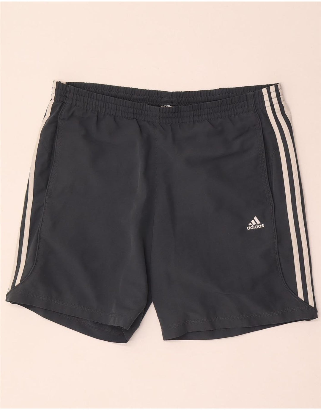 Adidas Mens Climalite Sport Shorts Gris Medio Poliéster