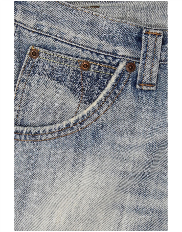Lee Mens Ripley Shorts De Mezclilla W31 Algodón Azul Medio