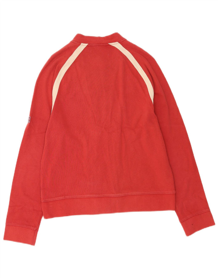 Sergio Tacchini Chaqueta superior de chándal para hombre Poliéster rojo medio