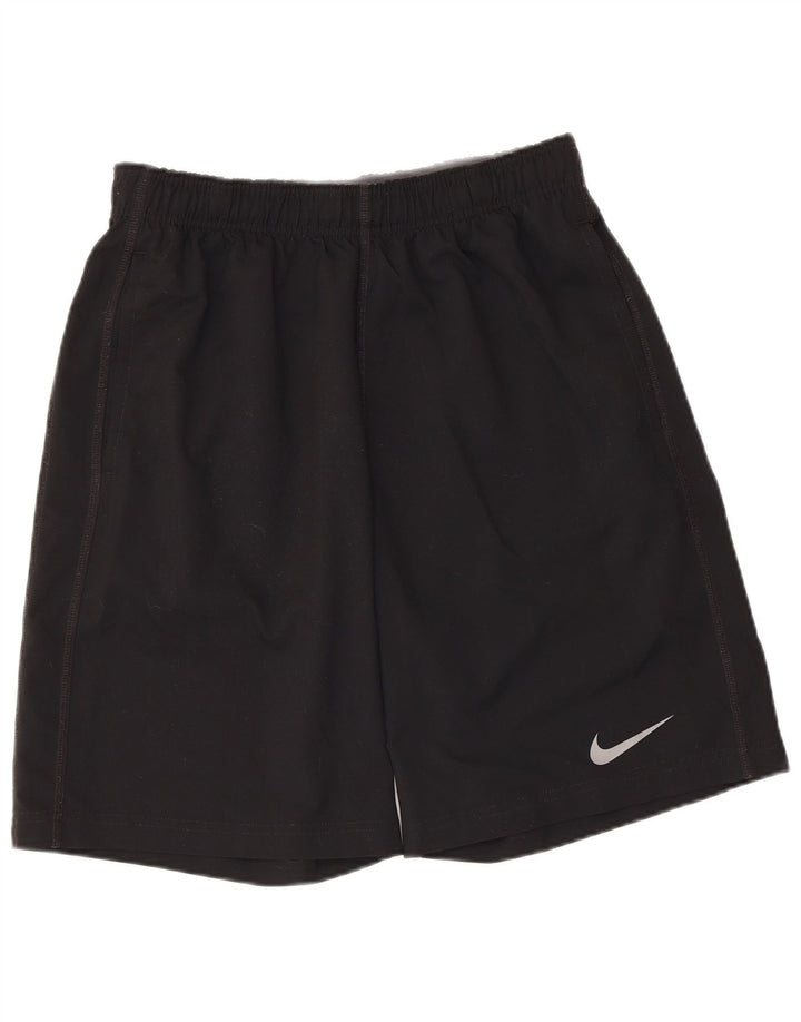 NIKE Pantalones cortos deportivos Dri Fit para hombre, talla mediana, negro