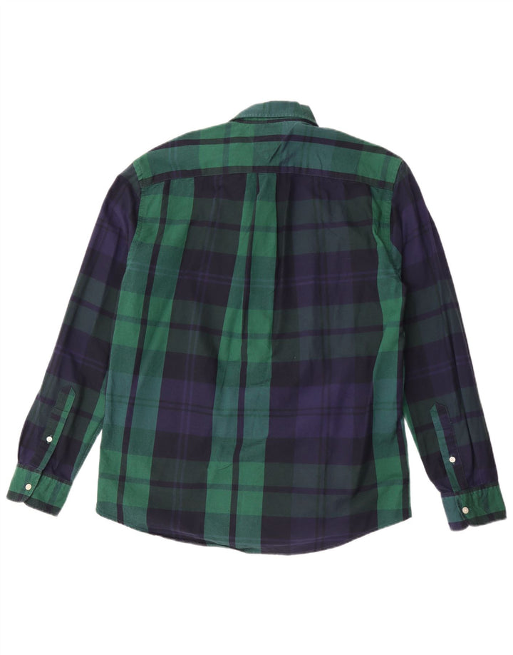 Camisa Tommy Hilfiger Hombre Regular Fit Cuadros Verdes Grandes