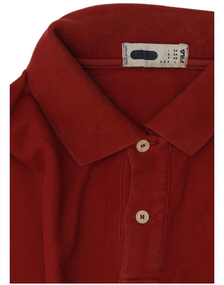Fila Polo Hombre IT 54 XL Rojo