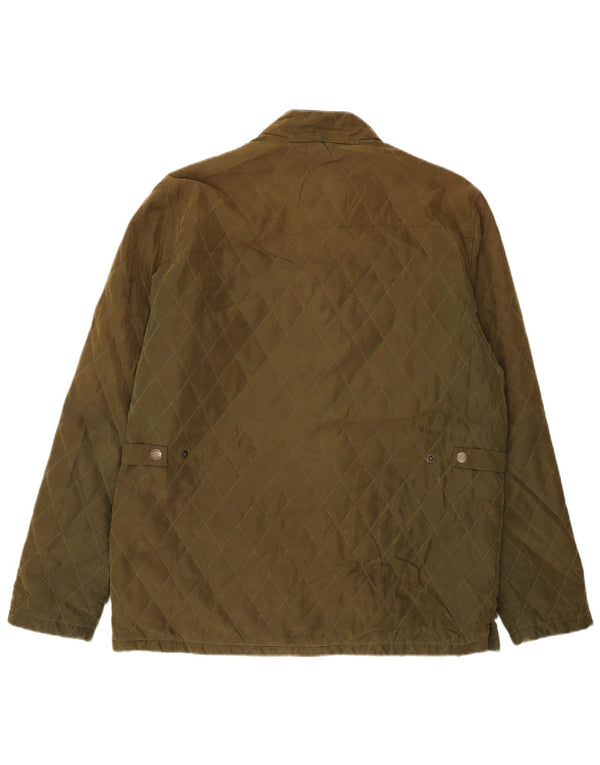 Musto Chaqueta acolchada para hombre UK 40 Large Caqui Colorblock Poliéster