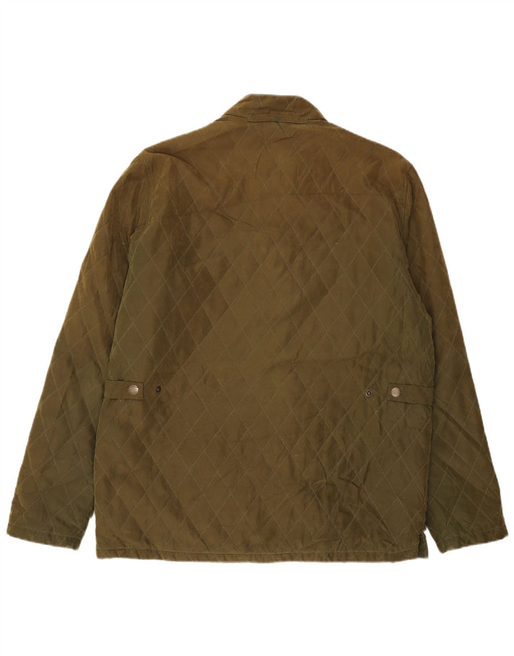 Musto Chaqueta acolchada para hombre UK 40 Large Caqui Colorblock Poliéster