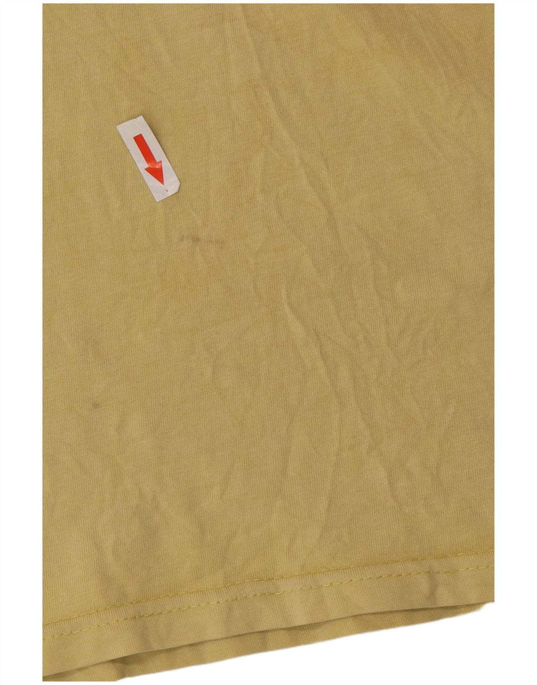 Camiseta Volcom Graphic para hombre, parte superior de algodón amarillo medio