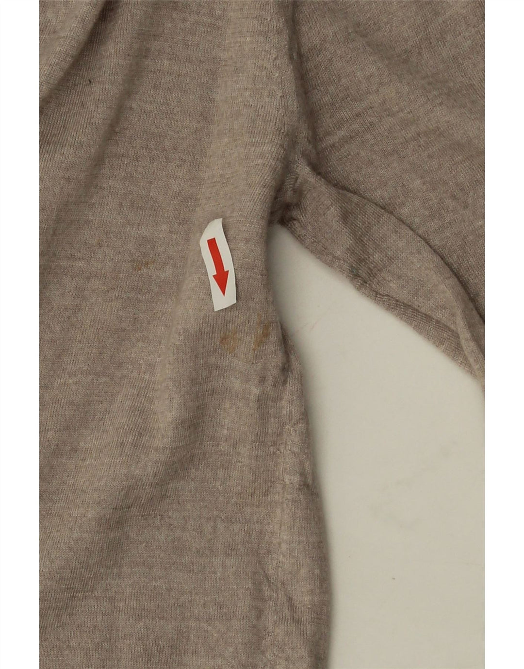 REISS Jersey con cuello y cremallera para hombre, talla grande, lana gris