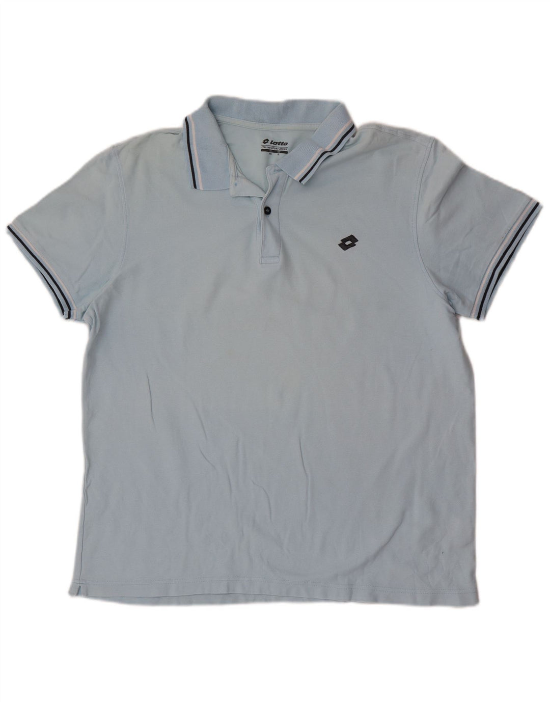 Polo Lotto Hombre XL Rayas Azules